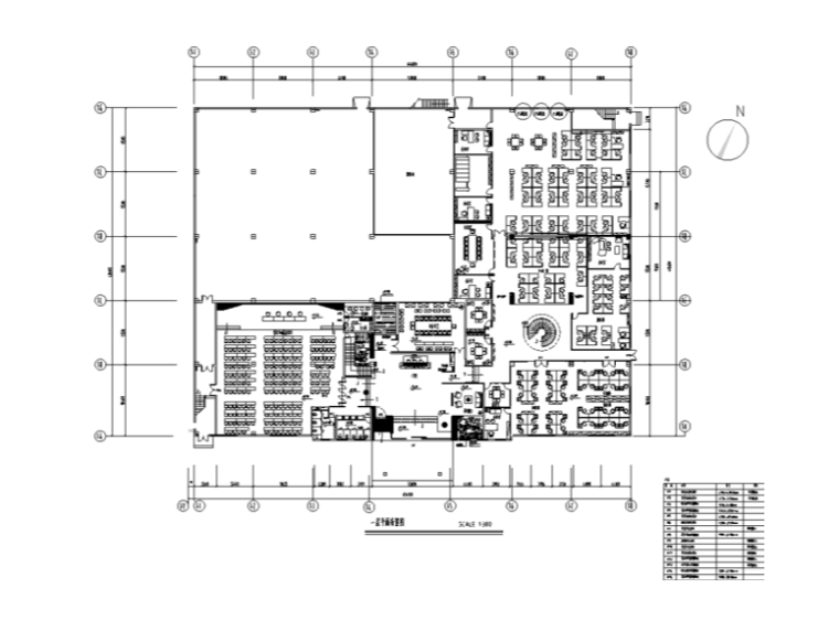 室内设计施工图图纸资料下载-APPLLO阿波罗总部办公楼室内设计施工图