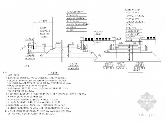 道路工程横道图及网络图资料下载-[浙江]城市主干路道路工程施工图设计44张