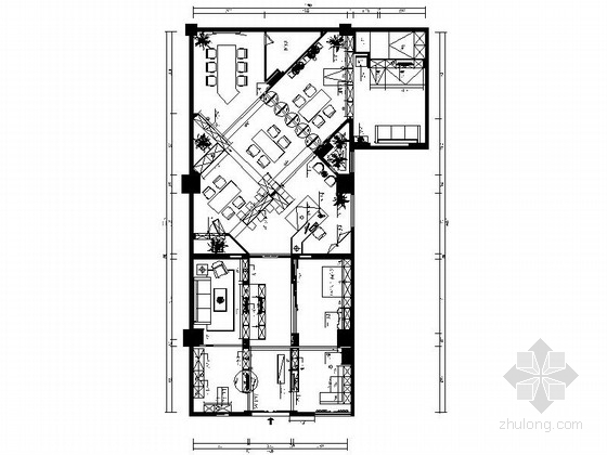 现代商场室内资料下载-[福州]现代家居商场高档家居设计体验店室内装修图（含效果）
