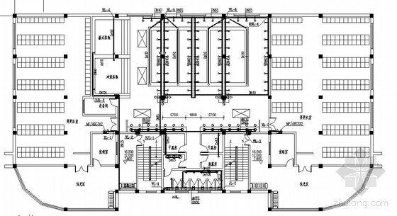 室内浴室设计施工图资料下载-大型综合浴室楼给排水施工图