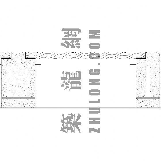 园林坐椅详图资料下载-平遥秋雨新城居住小区木条坐椅施工详图