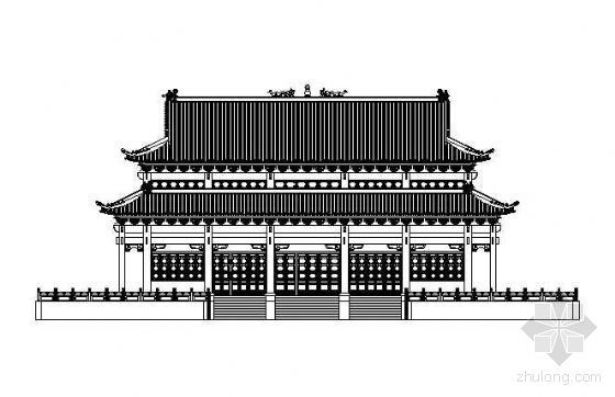 仿古大殿建筑资料下载-大殿全套施工图