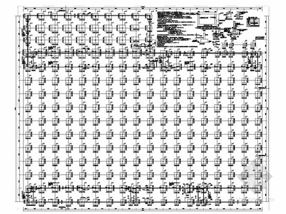 二层框架仓库结构办公楼资料下载-[山东]单层框架结构主厂房与二层框架结构综合楼结构施工图