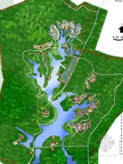 山旅游区总体规划资料下载-[越南]生态旅游区总体规划方案