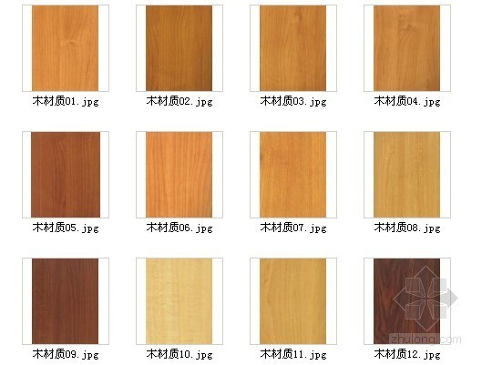 34张木材材质3d贴图下载-34张木材材质3d贴图 