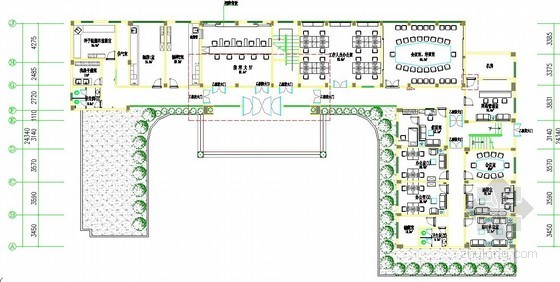 办公楼施建图资料下载-[广东]2013检测中心办公楼装修工程预算书(图约700张)