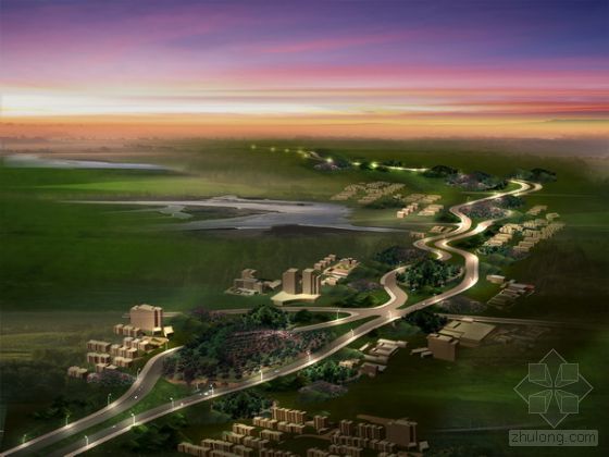 巴黎奥斯特里兹开发区商场资料下载-开发区道路工程