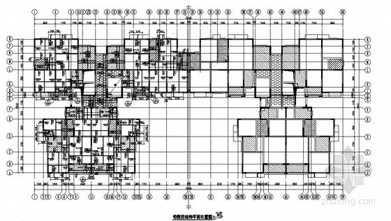 16层桩基础资料下载-[长沙]剪力墙结构住宅楼结构施工图（16层 桩基础 带地下室）