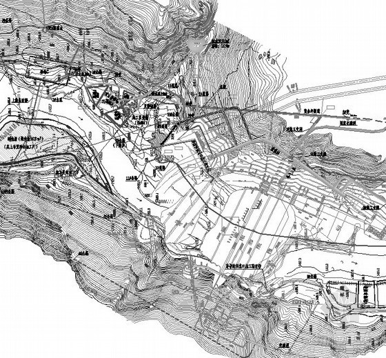 电站全套CAD图纸资料下载-[四川]水电站泄洪洞（导流洞）全套图纸
