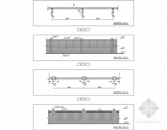 节点大样图资料下载-围墙节点大样图