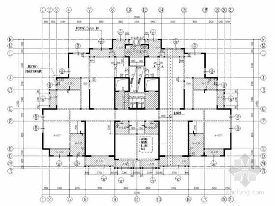 民用建筑标准层资料下载-28层剪力墙住宅结构标准设计指导图