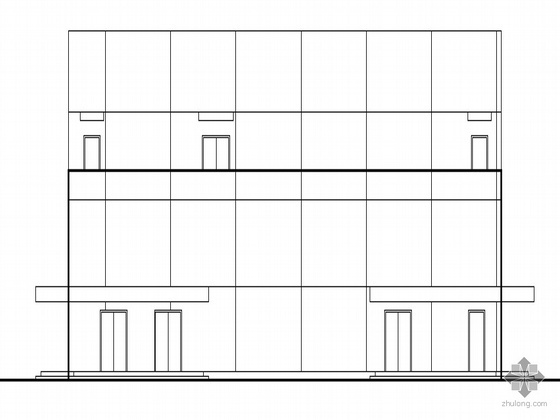 建筑施工图设计飞机场资料下载-[北京顺义天竺镇]某动力中心机场内中转仓库建筑设计施工图