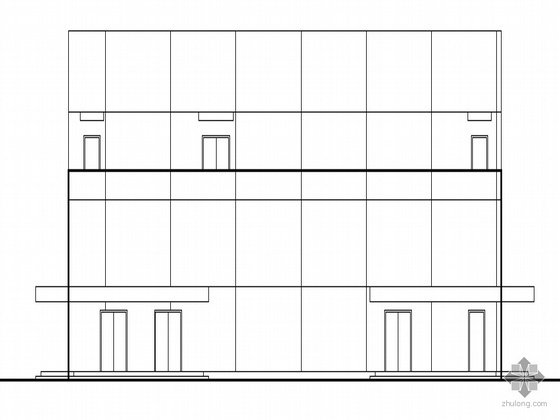 福建建筑工程承包内业资料资料下载-[北京顺义天竺镇]某动力中心机场内中转仓库建筑设计施工图