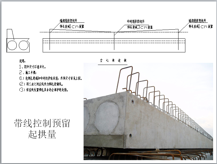 高桩梁板码头施工质量通病治理（126页）-带线控制预留起拱量