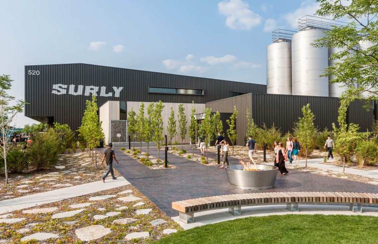 公共环境改造资料下载-美国Surly酿酒厂及其周边环境改造