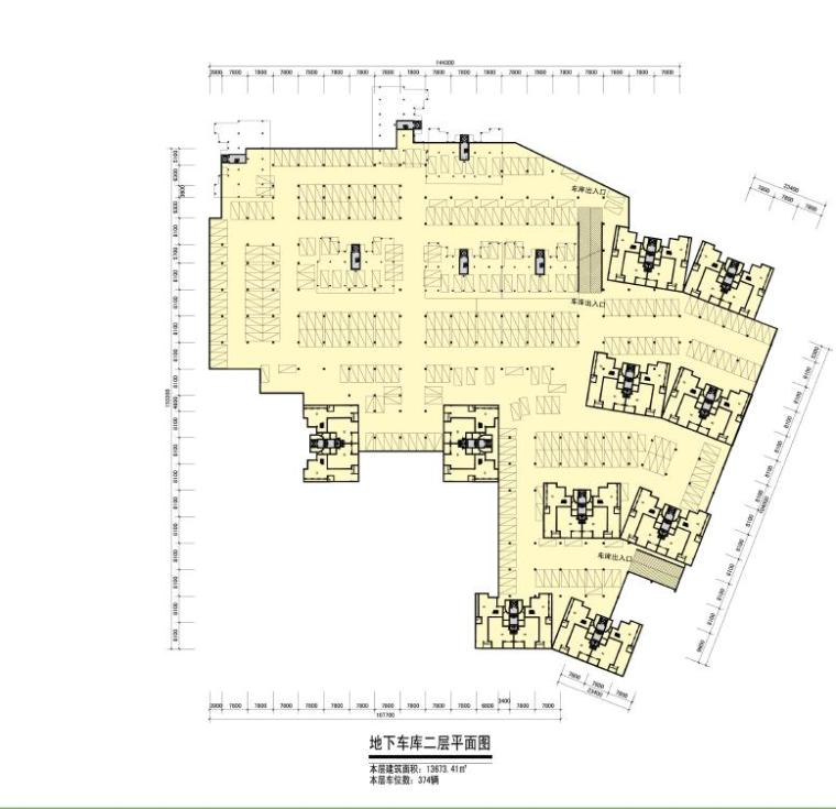 [重庆]英式经典风格高端住宅建筑设计方案文本-英式经典风格高端住宅建筑平面图