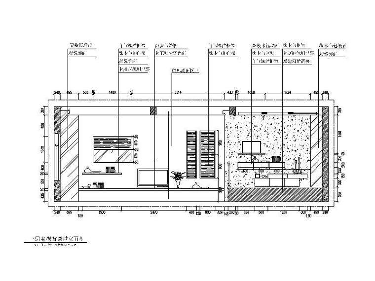 [江苏]现代极简风格别墅住宅CAD施工图（含效果图）-【江苏】现代极简风格别墅住宅CAD施工图（含效果图）立面图