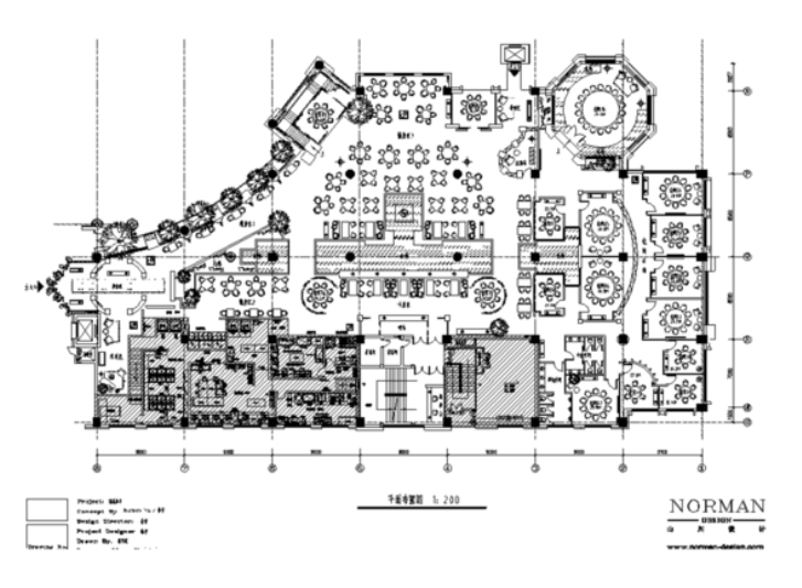 北京世贸天街资料下载-北京世贸天街店沸腾鱼乡室内设计施工图（含效果图）