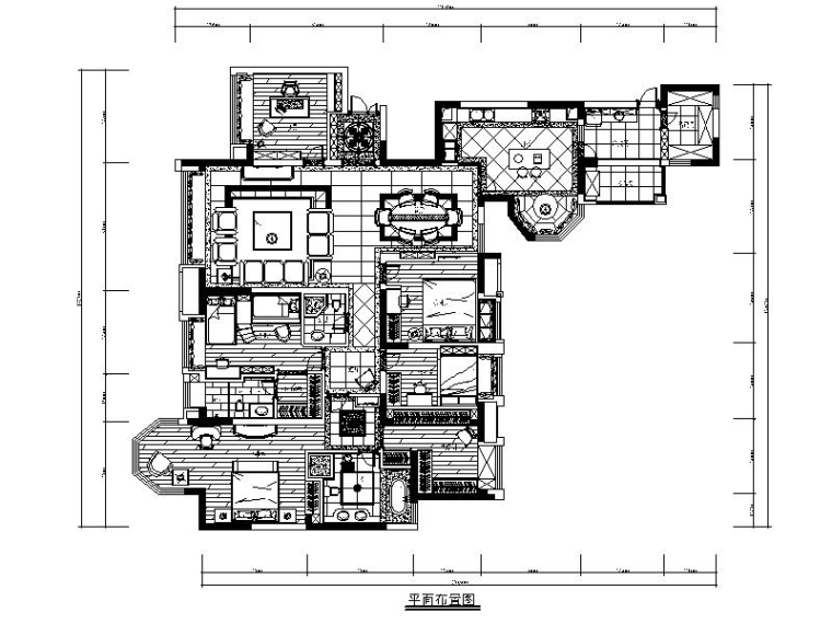 成都别墅设计案例资料下载-[成都]欧式精致优雅别墅室内设计施工图（含多张实景图）