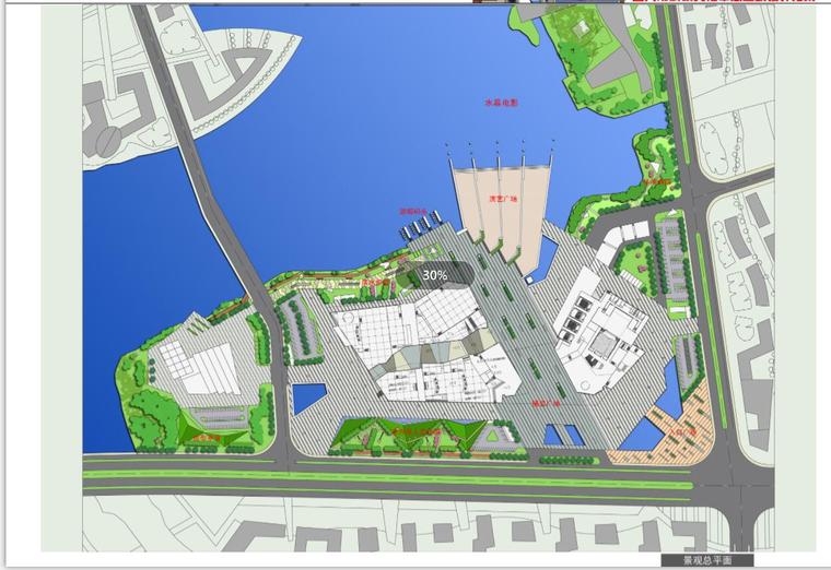 科技馆文体建筑资料下载-宜兴科技文化中心景观文体建筑（文本）