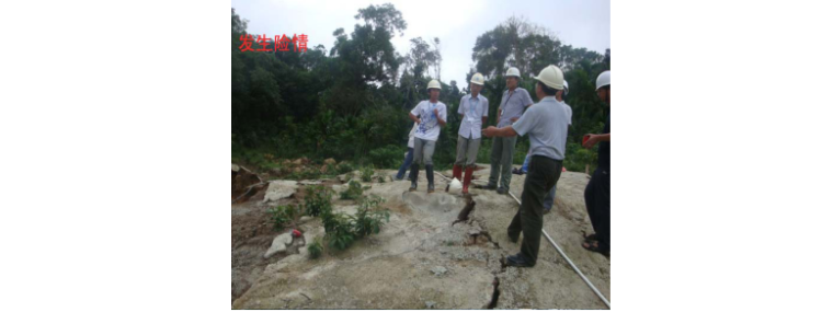 挂网喷射山体护坡方案资料下载-会所北部山体滑坡抢险临时加固方案