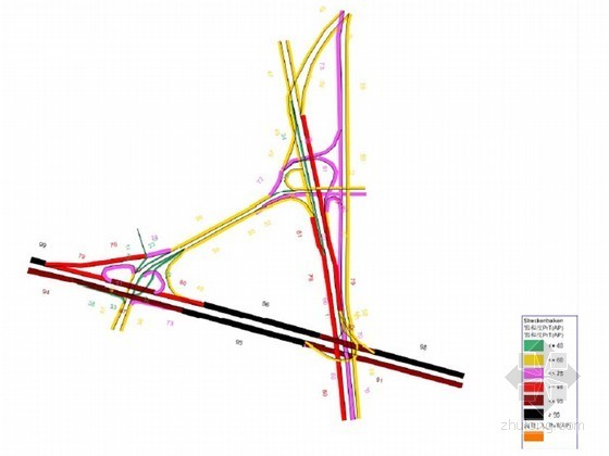 匝道宽度计算资料下载-[广东]城市快速路互通立交工程项目建议书78页
