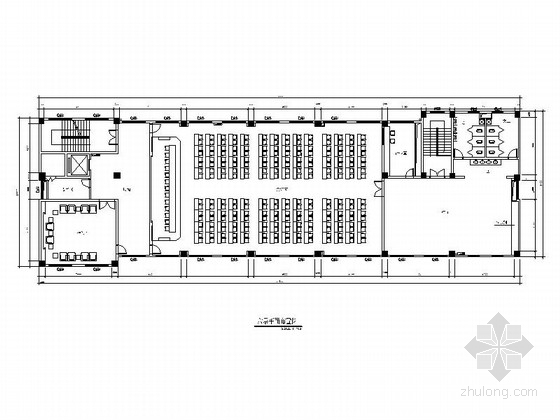 大会议室立面详图资料下载-[安徽]简洁综合办公楼大会议室装修施工图