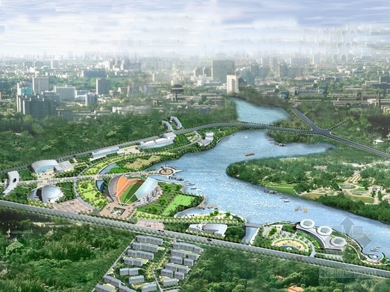 景区景观规划设计方案案例资料下载-[江苏]运动休闲型风景区景观规划设计方案