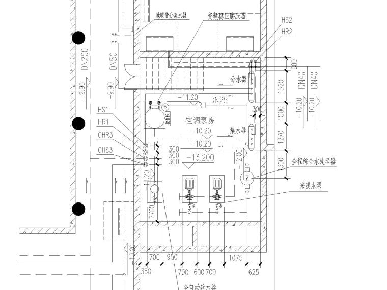 [山东]济南岱宗大街西段路南建筑物内的采暖、通风、空调设计施工图-游泳馆空调施工图1003-Model5.jpg