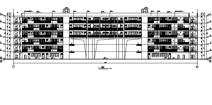 六层总建筑资料下载-[深圳]六层框架结构中学建筑施工图（含结构专业）