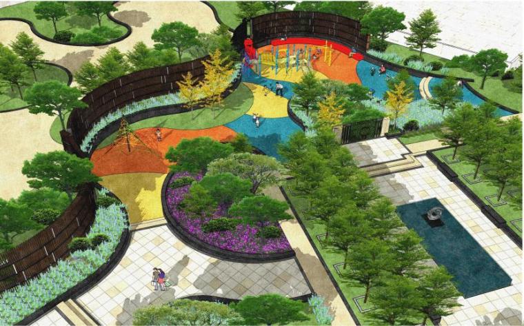 儿童公园环境景观设计资料下载-[南京]商业景观环境景观设计方案文本