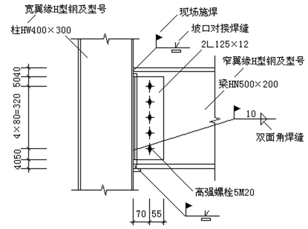 钢结构柱截面尺寸资料下载-钢结构施工图识读（PPT，49张）