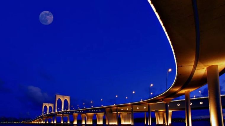[桥梁之美]隐喻之美——品味澳门西湾大桥_2