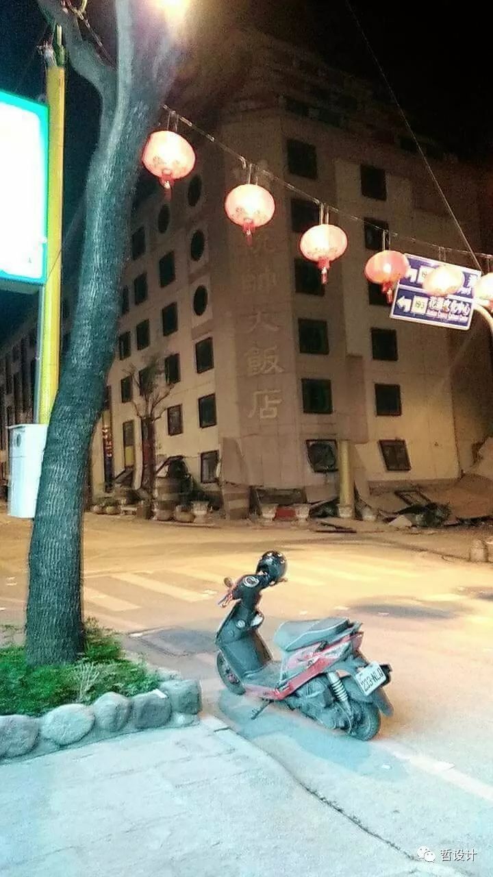 台湾花莲发生6.5级强震，统帅大饭店发生典型底部薄弱层倒塌_17