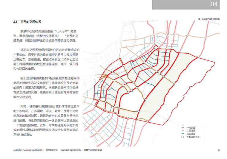 [江苏]麒麟生态科技园规划设计方案文本-交通体系
