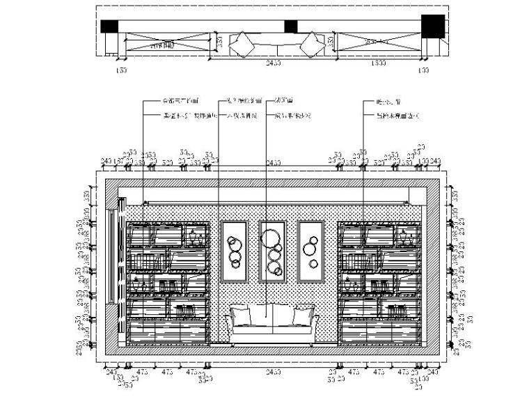 [淮安]现代风格高档别墅设计施工图（含效果图）-[淮安]现代风格高档别墅设计立面图