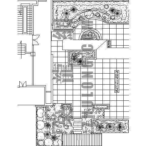 带状游园设计案例资料下载-小游园设计方案