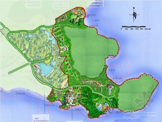 滨海城市度假资料下载-[海南]滨海花园城市旅游概念性规划设计方案