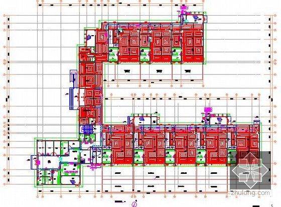[山东]幼儿园新建教学楼及室外配套工程预算书(含施工图纸)-供暖平面图