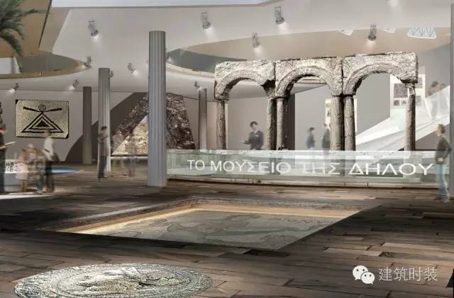 这个在希腊的考古博物馆，像三个巨大的鹅卵石_16