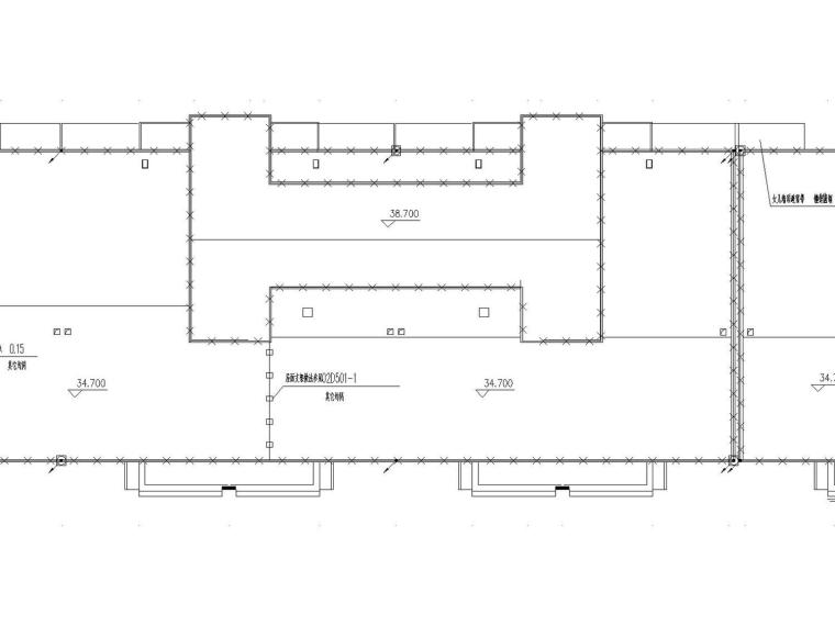 12层住宅8项电气设计内容施工图（包括宽带网系统、可视对讲系统）-12层住宅电施工图-Model2.jpg
