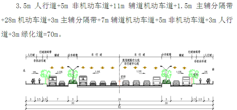 [武汉]城市主干道施工质量管理体系研究（附案例）-路改造断面