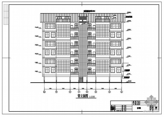 40平方小复式楼资料下载-衡阳某复式住宅图纸