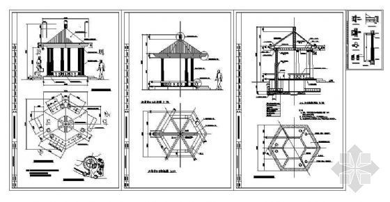 温州花园小区景观施工图-3