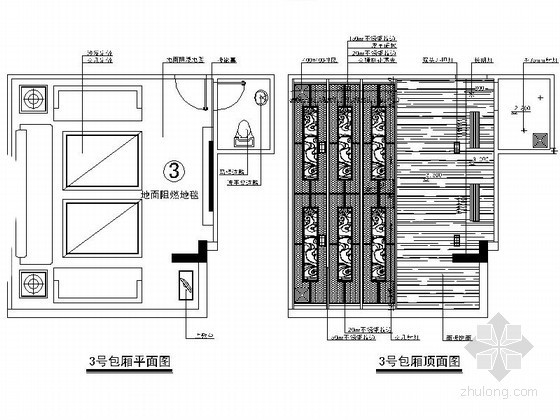 三间两廊民居模型资料下载-[张家港]精装KTV三间包厢室内装修图
