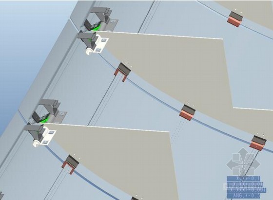 氟碳铝板施工图资料下载-商业综合体项目钢连桥双曲铝板应用技术总结