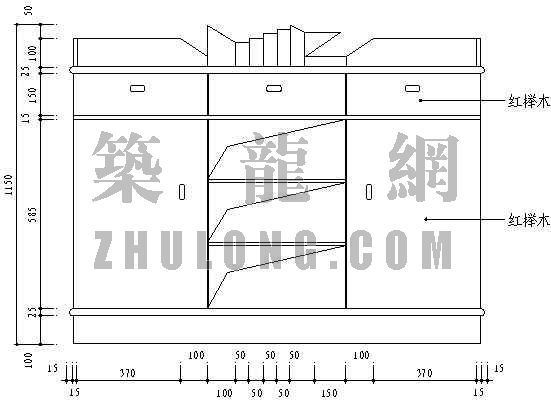 餐柜图资料下载-备餐柜8