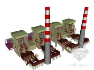 600mw发电厂设计图资料下载-浙江某发电厂（4×600MW）安装工程施工组织设计