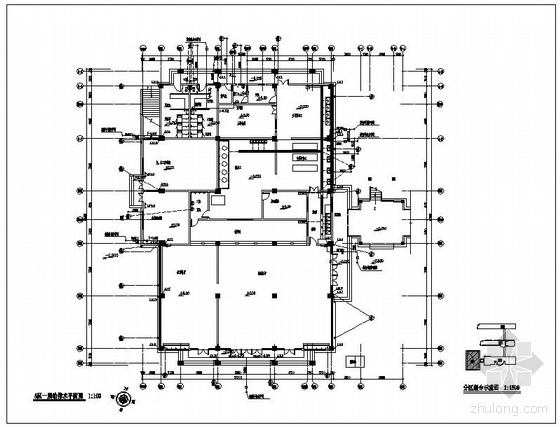 四层教学楼辅楼建筑图纸资料下载-某中学四层教学楼给排水图纸