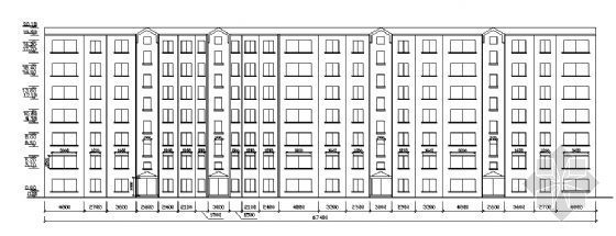 毕业设计建筑施工图纸资料下载-毕业设计——某小区七层住宅楼建筑施工图